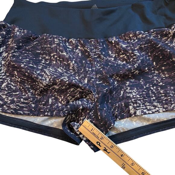 Adidas Running Shorts 2" Womens Size Large Purple Supernova Glide Brief Lined - Picture 10 of 12